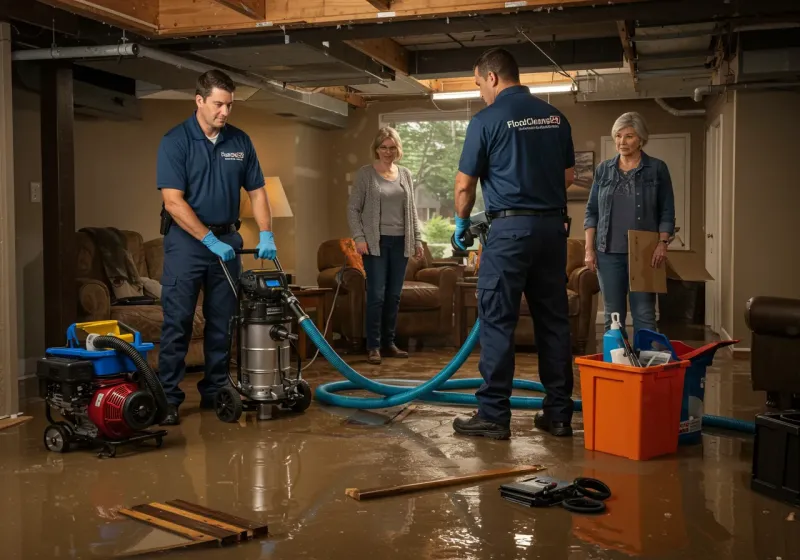Basement Water Extraction and Removal Techniques process in Ossian, IN